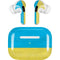 Ukraine Flag Distressed AirPods Skins
